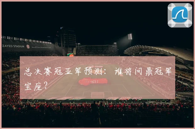 总决赛冠亚军预测：谁将问鼎冠军宝座？